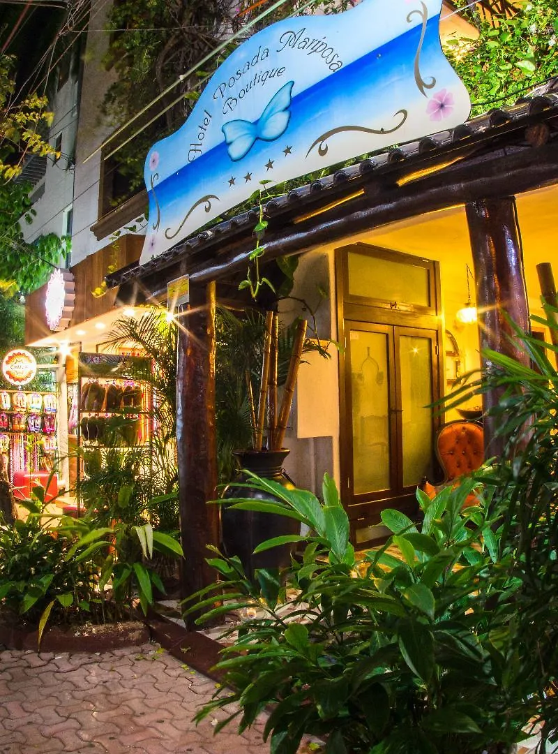 Posada Mariposa Boutique Hotel - 5Th Avenue Playa del Carmen Mexico